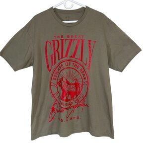Grizzly Griptape Green Graphic T-Shirt